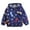Light Blue, variant on Mercatoo Toddler Boys Raincoat Kids 𝐇ooded Jacket Zipper Cotton Linner Dinosaur Graphic Lightweight Windbreaker Casual Clothes