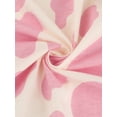 thumbnail image 7 of DARING DIVA Nursing Pajama Postpartum Button Down Long Sleeve Set S Pink, 7 of 7