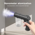 thumbnail image 5 of Atomizador Desinfectante Nano USB Eléctrico Inalámbrico con Luz Azul y Función de Vaporizador para Seguridad del Hogar, Color Negro., 5 of 5