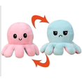 thumbnail image 1 of Plush Octopus Reversible Cute Flip Soft Toy Gift Happy Sad Pink Blue D, 1 of 1