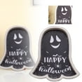 Laxiabr Clearance Halloween Plate Wooden Shaped Serving Platter