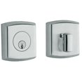 thumbnail image 1 of Baldwin 8285260 Soho Deadbolt Single Cylinder, Polished Chrome, 1 of 1