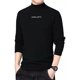 thumbnail image 1 of Basica Camiseta De Cuello Alto Informal Larga Para Hombre, 1 of 4