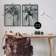 thumbnail image 4 of Stupell Industries Grey Modern Palm Trees Botanical & Floral Painting Black Framed Art Print Wall Art, 24 x 30, Set of 2, 4 of 10