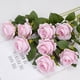thumbnail image 3 of Ramo de flores artificiales de 10 piezas Inteprter color morado, 3 of 6