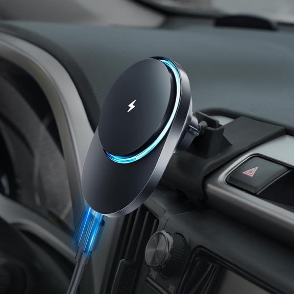 for Toyota RAV4 2013-2018 Magnetic Wireless Charger Car Phone Holder Mount Custom Fit for Toyota RAV4 2013-2018 15W Fast Charging Car Phone Holder Wireless Charger