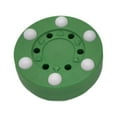 thumbnail image 3 of Luwecf Roller Hockey Puck Smooth Portable Ice Hockey Puck for Game Outdoor Training Green, 3 of 9
