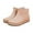 Khaki, variant on Rain Boots Low Cut Short Tube Plastic Water Shoes With Non Slip Soles Lined Removable Womens Rubber Boots Green 39