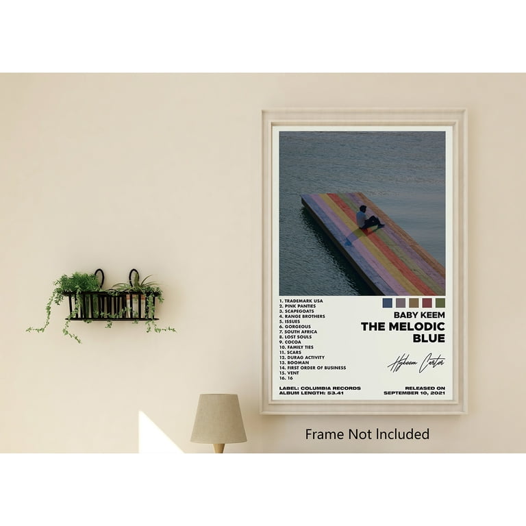 Baby Keem The Melodic Blue Music Album Poster 12x18inch (30x46cm