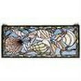 thumbnail image 2 of Meyda Tiffany - 36431 Seashore Seashells Window Stained Glass, 2 of 2