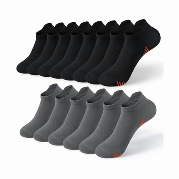 Eryueer 7-Pack Breathable Mesh Low Cut Socks, Moisture-Wicking Ankle Socks for Women Casual Womens Socks with Arch Support