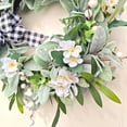 thumbnail image 6 of Votnto Spring Flower Wreath Wildflower Simulation Flower, Spring/Summer Flower Wreath Home and Courtyard Decoration, 6 of 7