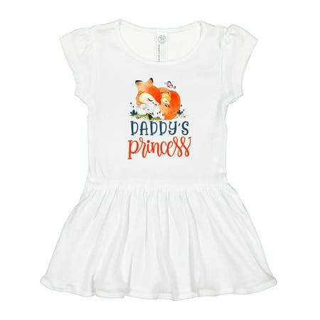 

Inktastic Fox- Daddy s Princess Gift Toddler Girl Dress