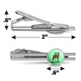 thumbnail image 3 of Oh Haaaay Horse Hay Hey Funny Humor Round Tie Bar Clip Clasp Tack Silver Color Plated, 3 of 6