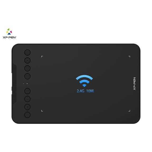XP-Pen Deco mini7W 177.8 x 111.1mm Wireless Graphic Tablet, 8192 Pressure Sensitivity, Black