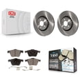 thumbnail image 1 of Transit Auto Front Disc Brake Rotors and Ceramic Pads Kit for Car 2003-2014 Volvo XC90 with 336mm Diameter Rotor K8T-100475, 1 of 11