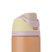 Owala FreeSip Stainless Steel Water Bottle, 24oz, Flamango Salmon
