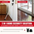 thumbnail image 2 of Barra de seguridad para puerta SECURITYMAN de hierro para puerta y patio, 2 of 9