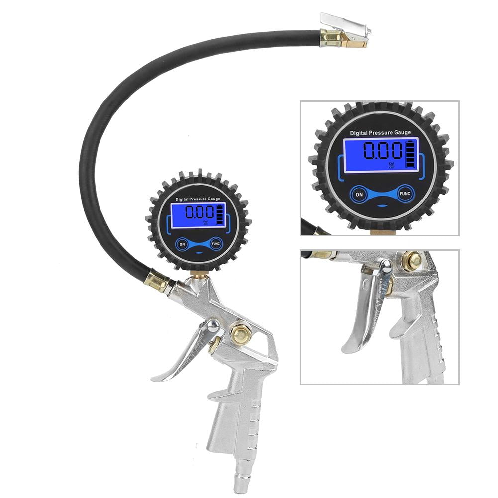 Mgaxyff Tire Inflator,Tyre Pressure Meter,0200PSI Digital Air Tire