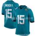thumbnail image 1 of Jaguars Embroidered Football Jersey 16# Lawrence 45# 15# Replica Player Name Jersey, 1 of 2