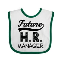 Inktastic Future HR Manager Boys or Girls Baby Bib