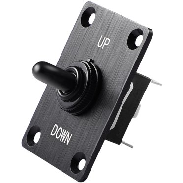 Waterproof Boot On/Off SPST Metal Toggle Switch - AC 125V 4A, Fits 1/2" Mounting Hole