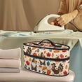thumbnail image 2 of HELLHERO Portable Iron Storage Holder Zipper Handheld Travel Case Reusable Pumpkin(Bag Only), 2 of 6