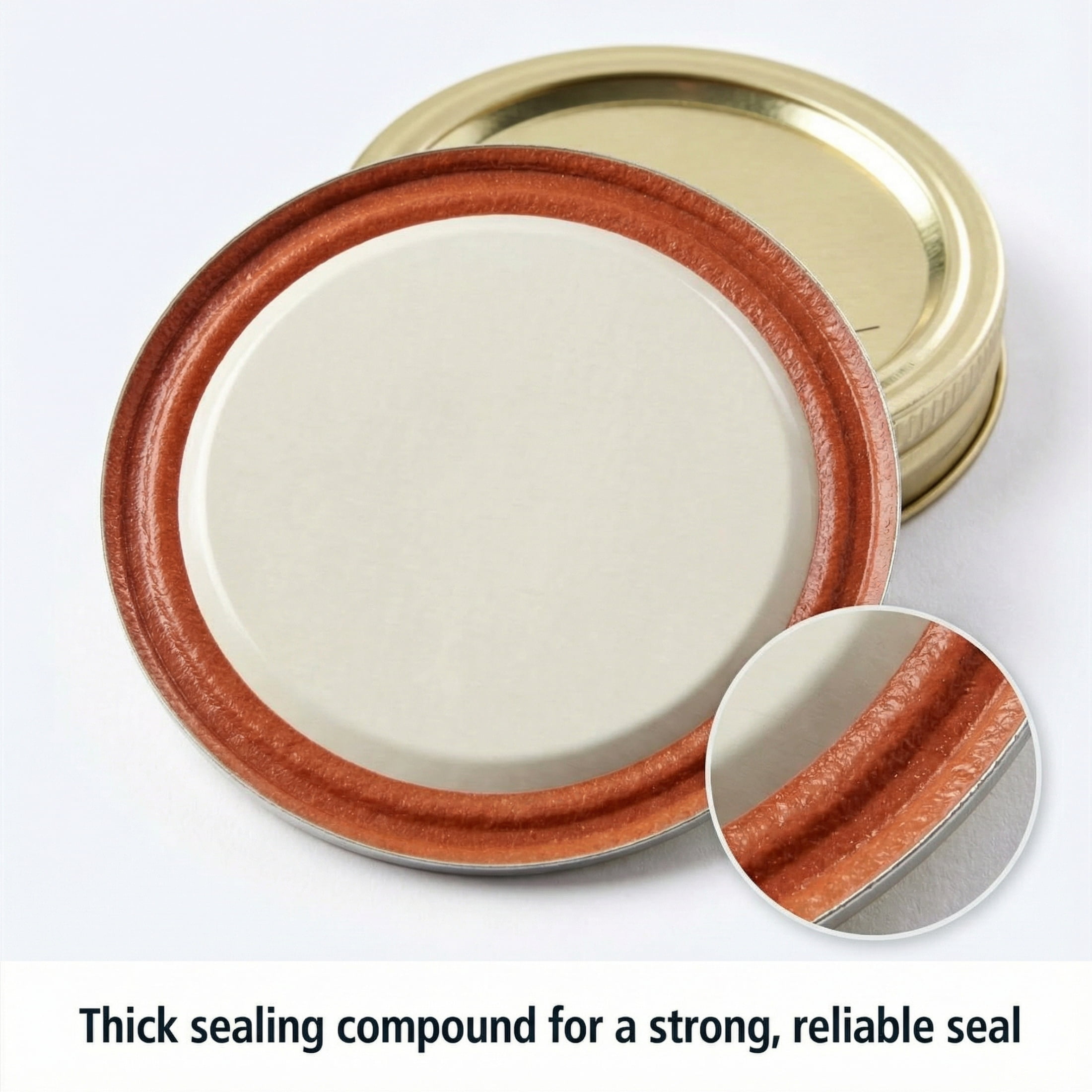 (2 pack) Mainstays 12-Pack Canning Jar Lids and Rings - Regular Mouth, Two-Piece Mason Jar Lids with Bands for Canning and Preserving, Fits All Brands Regular Mouth Mason Jars