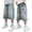 R29-Light Blue, variant on Boy's Baggy Jeans Jorts Denim Shorts For Big Kids Wide Leg Elastic Waist Pockets Summer Casual Denim Shorts For Teens Youth 5-6 Years