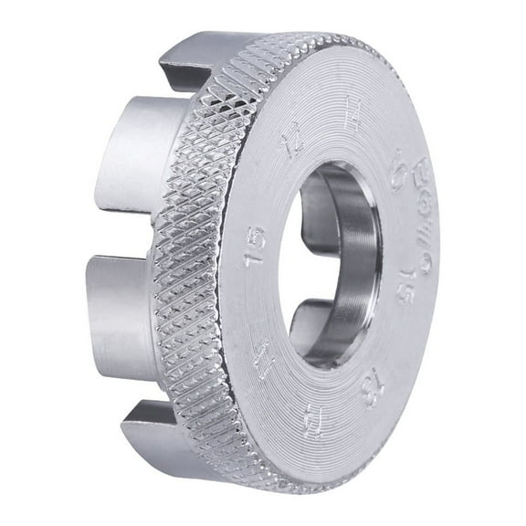 KALLORY 1Set Wrench Stainless Steel Chromium Molybdenum Steel for Building Wheels 1.6 x 1.6 x 0.55 Inch