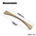 thumbnail image 4 of Goo-Ki 7.6''(192mm) Hole Centers Champagne Bronze Zinc Alloy Cabinet Pulls, Modern Minimalist Style Cabinet Handle for Drawer,Dresser, Cupboard Wardrobe Cabinet, 6 Pack, 4 of 6