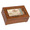 Ivory, variant on Aunt Rich Walnut Finish Petite Jewelry Music Box - Plays Wonderful World