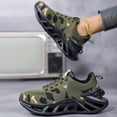 thumbnail image 3 of Women's Camo Blade Sole Running Sneakers, Breathable Athletic Shoes for Gym Workout & Running, 3 of 9