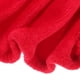 thumbnail image 2 of Preciosa manta de franela para mascotas, toalla acogedora, manta para mascotas de color sólido (rojo), 2 of 7
