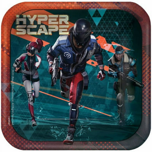 Hyper Scape Small Paper Plates (8ct)