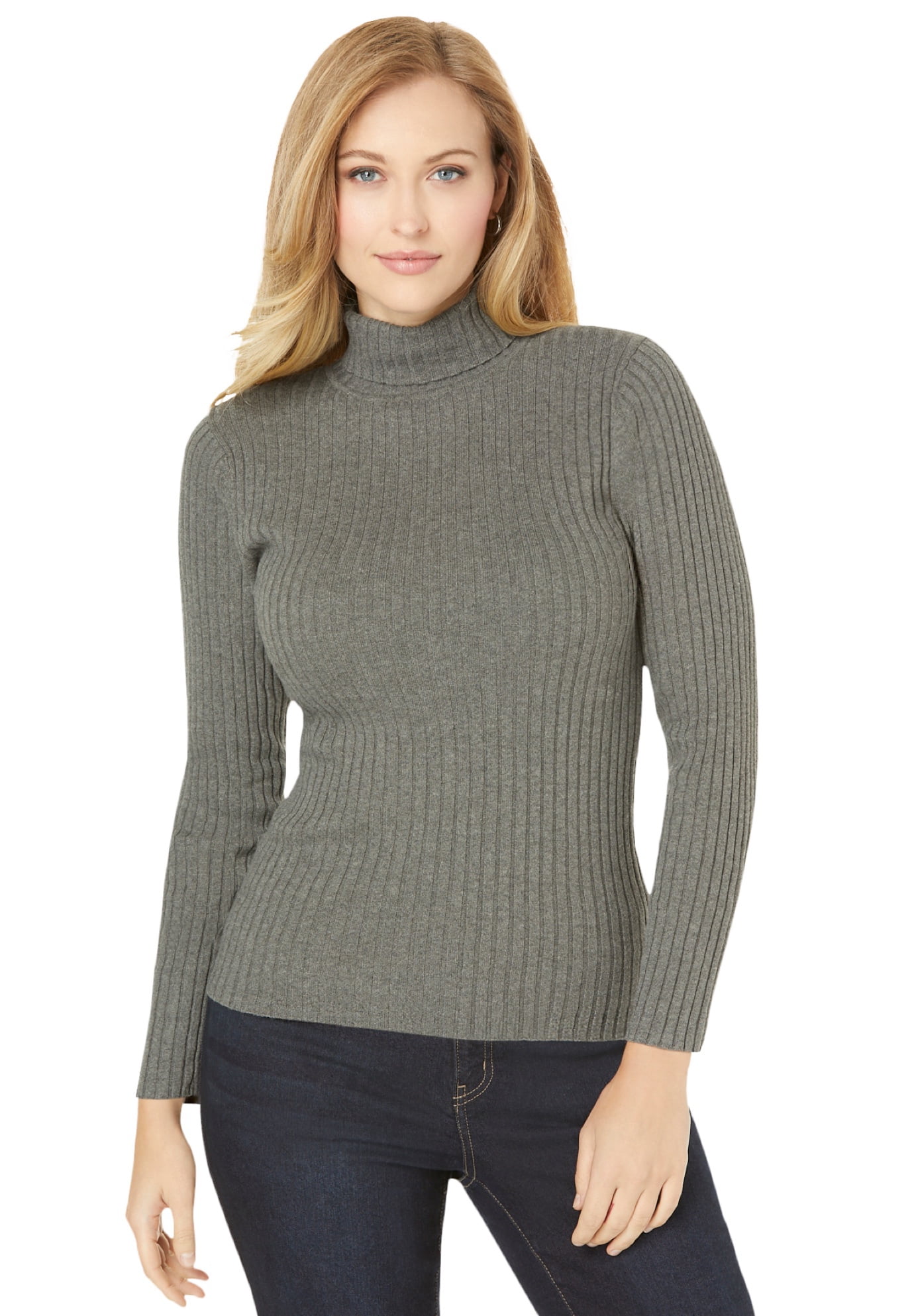 Jessica London Women's Plus Size Ribbed 
