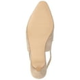 thumbnail image 6 of Journee Womens Amory Kitten Heel Sling Back Loafer Style Pumps, Widths Available, 6 of 9