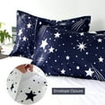 thumbnail image 3 of Galaxy Space Duvet Cover Set Twin - Stars Bedding Set ,with Pillowcase For Bedroom Home Decor,3 PCS,Twin, 3 of 9