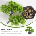 thumbnail image 3 of NUOLUX 1Set Artificial Potted Plant Greenery Ornaments for Indoor Decor Home Decoration Plastic 26*8.7in, 3 of 8