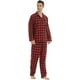 Ensemble Pyjama pour Femmes Ensemble Pyjama à Manches Longues en Flanelle Ensembles Pyjama pour Femmes – image 4 sur 6