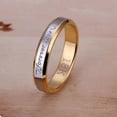 thumbnail image 1 of 1pc "Forever Love" Stainless Steel Couple Ring, 1 of 5