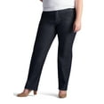 thumbnail image 2 of Lee Women's Plus Relaxed Fit Straight Leg Pants, 2 of 5