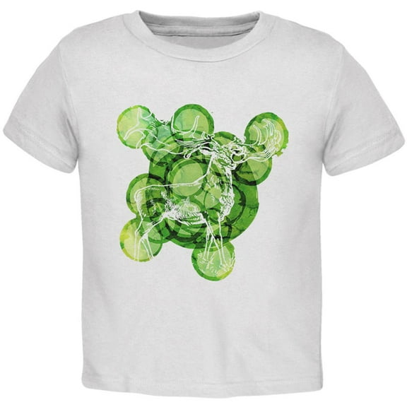 Prehistoric Beasts Irish Elk Toddler T Shirt White 4T