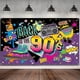 thumbnail image 2 of Telón De Fondo De La Foto Tema De Los 90 Ligero Al Aire Libre Profesional Graffiti Estilo De Fondo Decoraciones De Fiesta Comercial De Negocios Kearding HA038039-00, 2 of 6