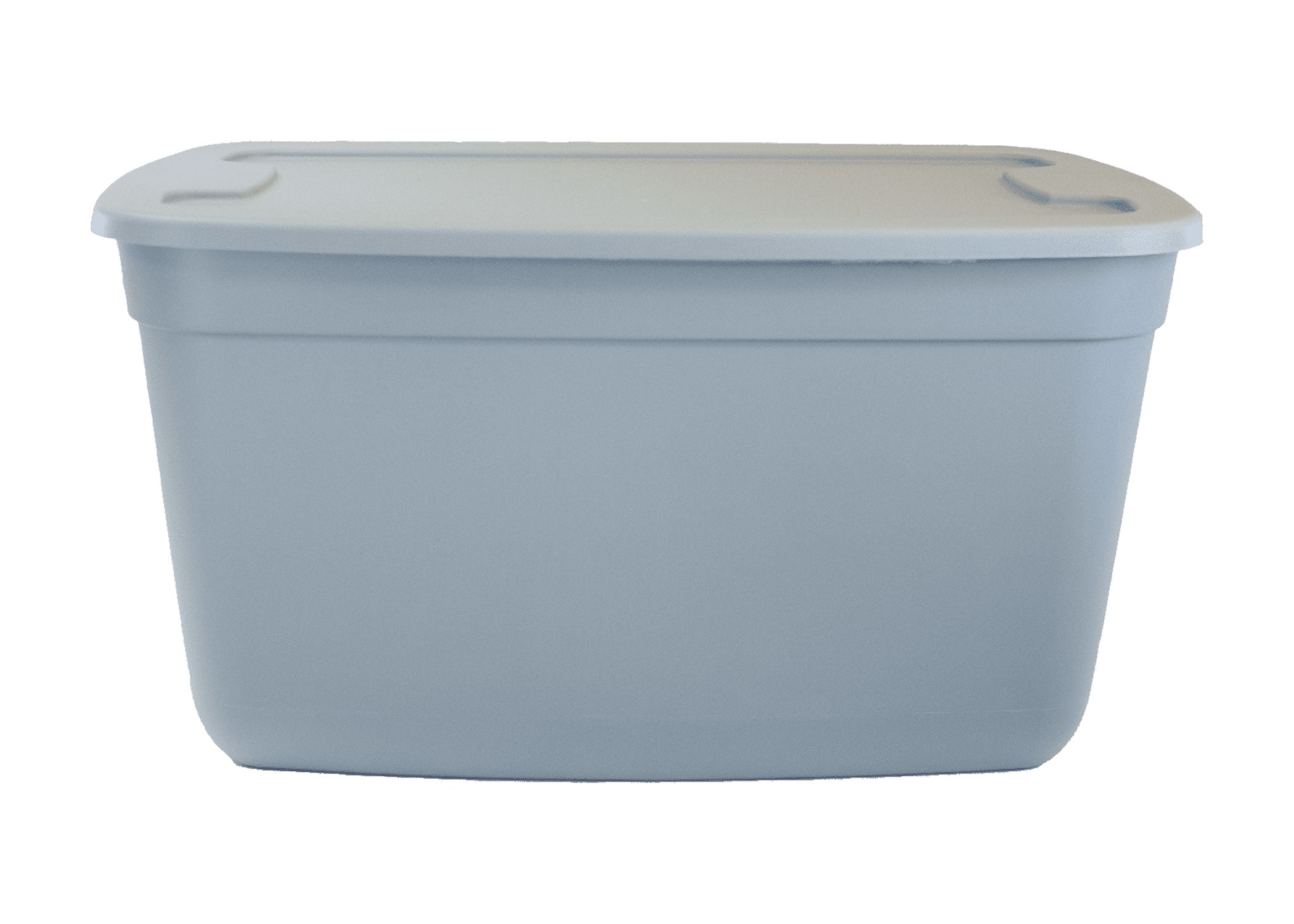 30 Gallon Grey Storage Tote- Edge Plastics Inc