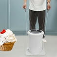 thumbnail image 6 of Autrinix 17-Gallon Manual Clothes Dehydrator, Foot Pedal Drying Spinner, Compact and Portable for Apartments, Dorms, and Camping Trips, 6 of 11