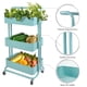 thumbnail image 5 of Carrito Auxiliar Organizador Verde Nanofort 3 Niveles Metalico Multi Usos, 5 of 11