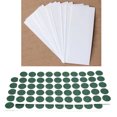 thumbnail image 3 of 100 Uds 21700 funda de envoltura de batería Tubo termorretráctil + 100 Uds anillos de papel de cebada tubo de cubierta de cinta de película de PVC de piel aislada retráctil, 3 of 5