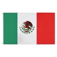 thumbnail image 1 of Bandera nacional de México, 150 x 90 cm, 100% poliéster, duradera, 1 of 1