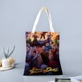 thumbnail image 2 of Street Fighter Game Bolso de tela con estampado de lienzo para mujer, bolsa de compras reutilizable y estética, con cremallera interior, regalo para mujer,40*45cm., 2 of 6